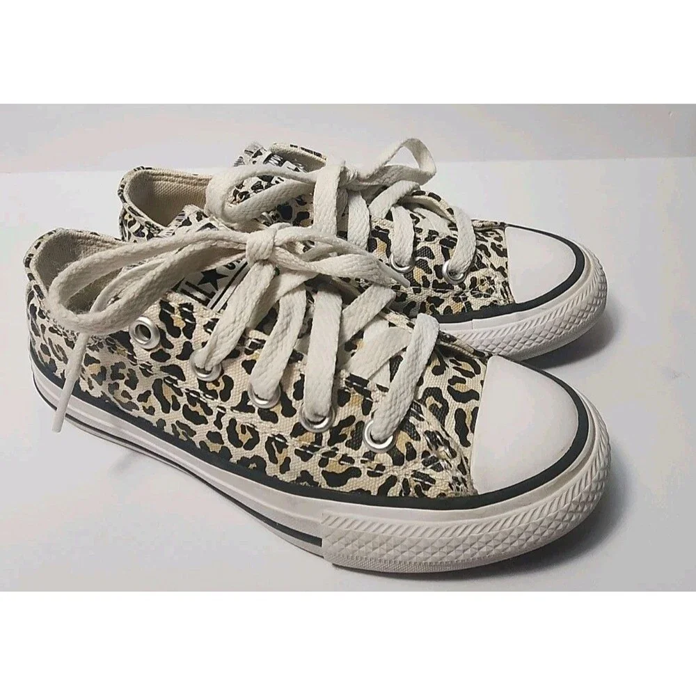 Converse Kids' Chuck Taylor All Star Leopard 11.5